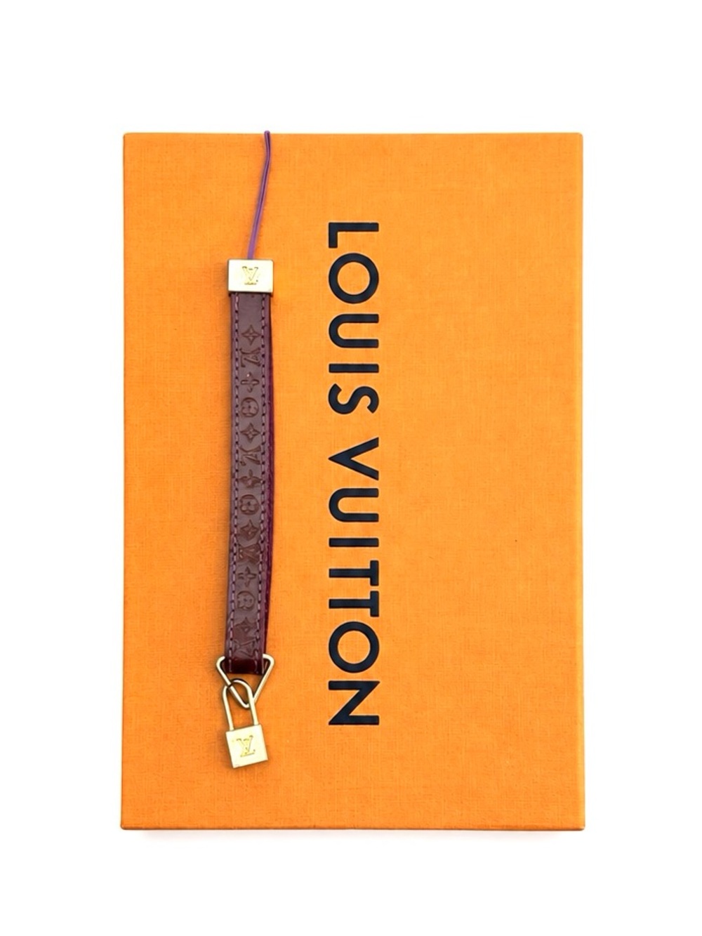 Louis Vuitton Vintage Monogram Vernis Dragonne Telephones Phone Strap/ Bag Charm